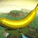 A No Man's Sky base made in the shape of a banana.